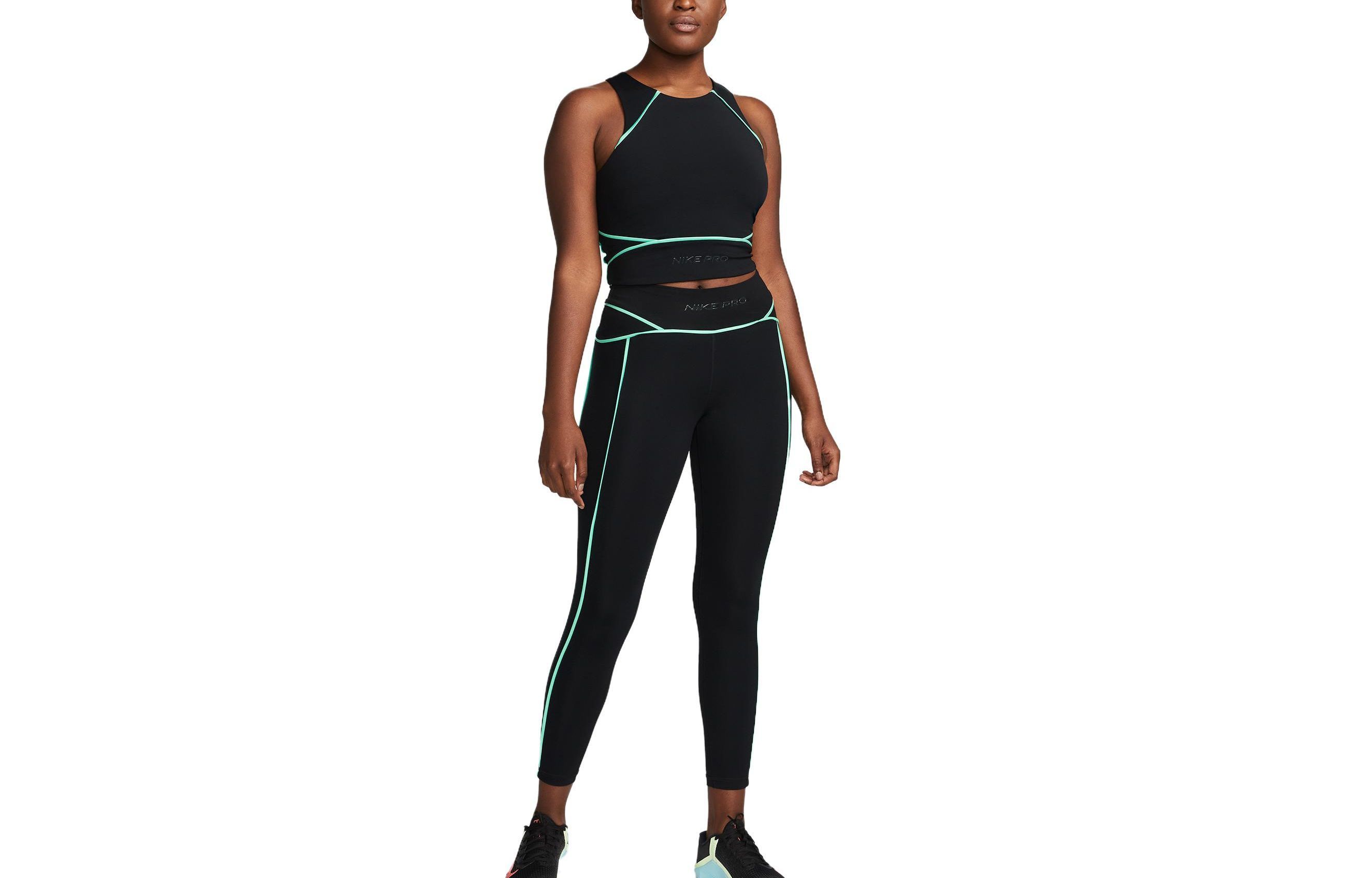 Nike Sports Pants Women s Black Moderate DQ6301-010 S