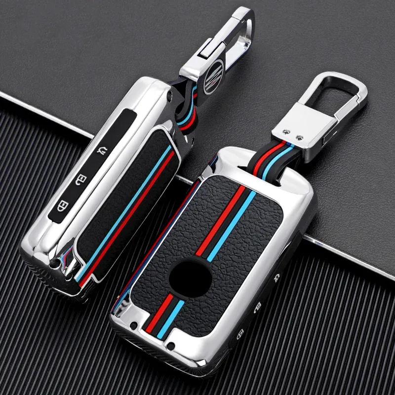 Zinc Alloy +Silicone Car Key Cover Case Shell Fob For Mazda 3 Alexa CX4 CX5 CX-5 CX8 CX-30 CX30  2024 Remote Key Protector