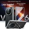 Honor Magic V6 Leather Case with Integrated Screen & Lens Stand