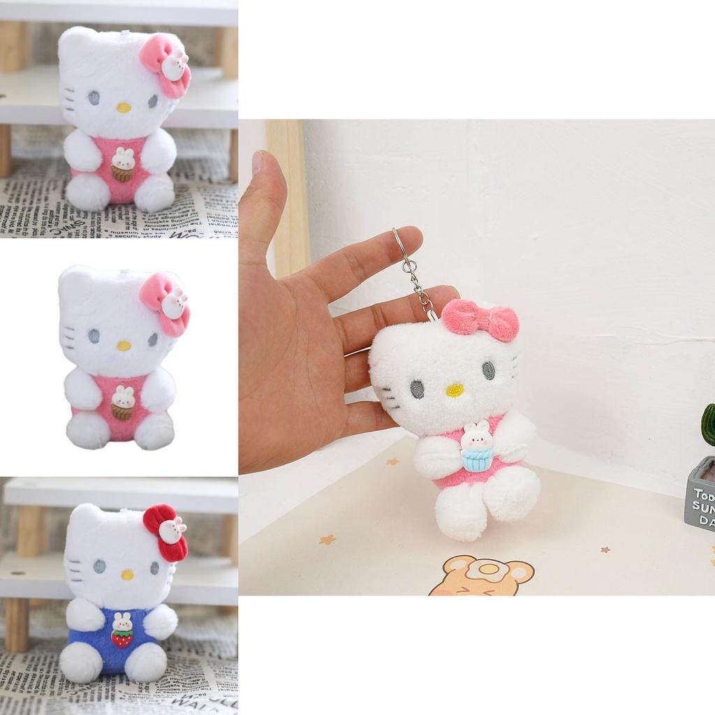 Portachiavi Peluche Gatto Katie Morbido e Coccoloso Bambola Gattino Ciondolo per Borsa Portachiavi Peloso Personaggi)