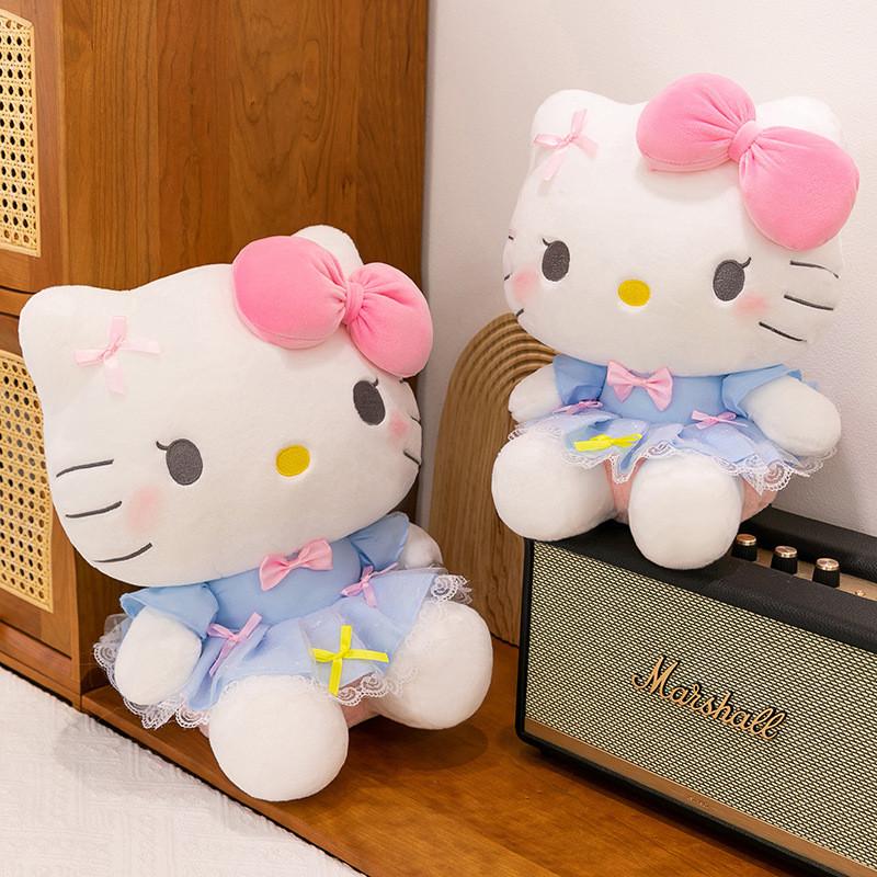 Cute Dress Bow Plush Doll Toy Pillow Children Toy For Gift Kid
