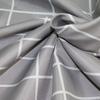 Plaid Shower Curtain Grey White Waterproof Europe Bath Curtains Sets Bathroom Bathtub Large Wide 12 Hook Cortina De La Ducha