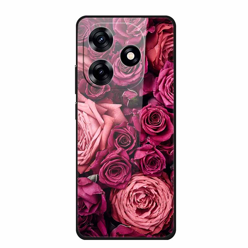 Glass Back Cover For Honor X5c / X5c Plus 4G Case Hard Tempered Glass Cases For Honor Play 10A 2025 Case Protective Funda Para
