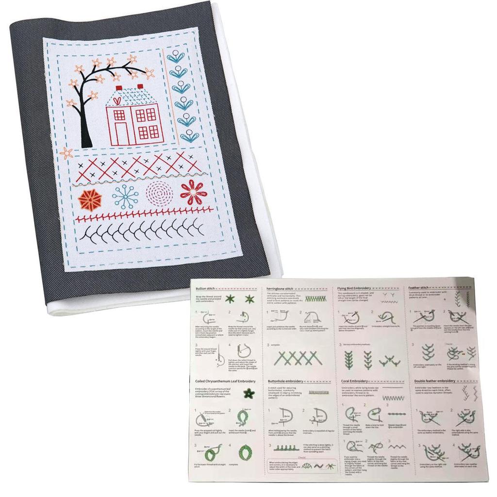 Portable 86-Piece Sewing Kit with Oxford Cloth Bag
