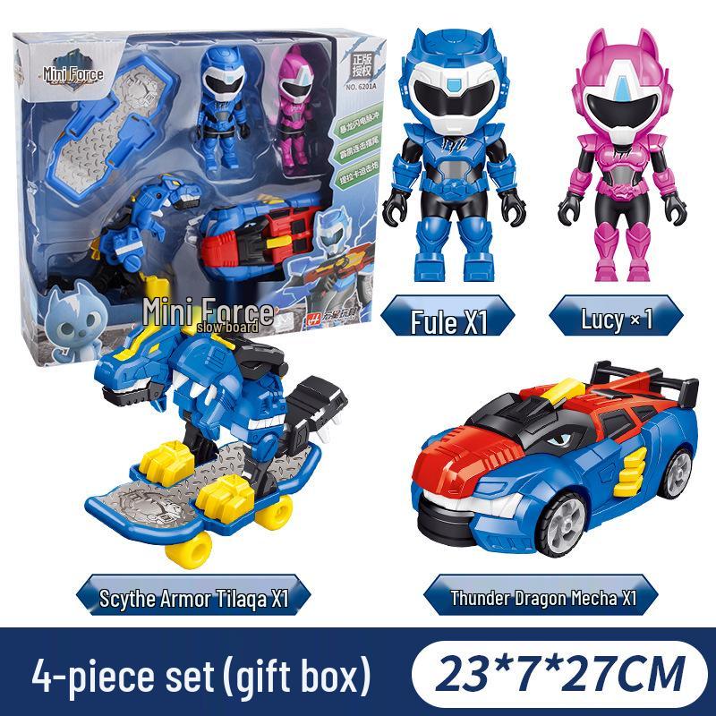 

Мини Форс Супер Динозавр Меха Робот Скутер Игрушка