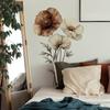 Adesivo da Parete Creativo Minimalista Fiore di Papavero Elegante Autoadesivo Rimovibile Decorazione per Camera da Letto Soggiorno Parete di Sfondo Casa Arte Murale