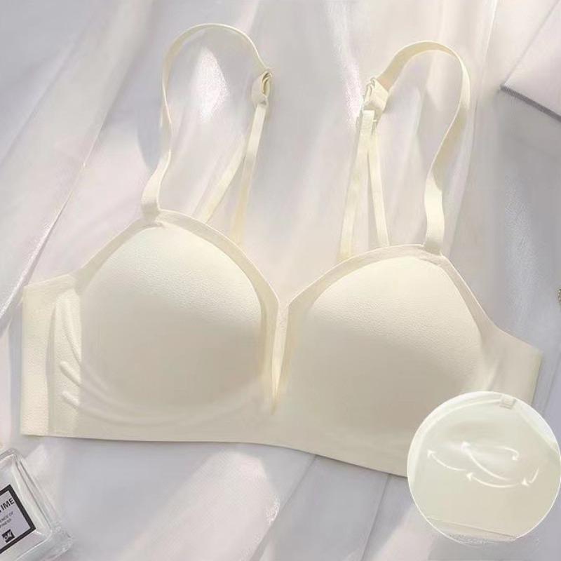 Non-marking Underwear Summer Gathering Anti-sagging Collection of Vice Breasts Back Thin Section Comfortable Bra