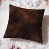 Leather Texture Cushion Cover Premium Comfort Reversible Pillow Cove Two in One Design for Any Room  Car Interior