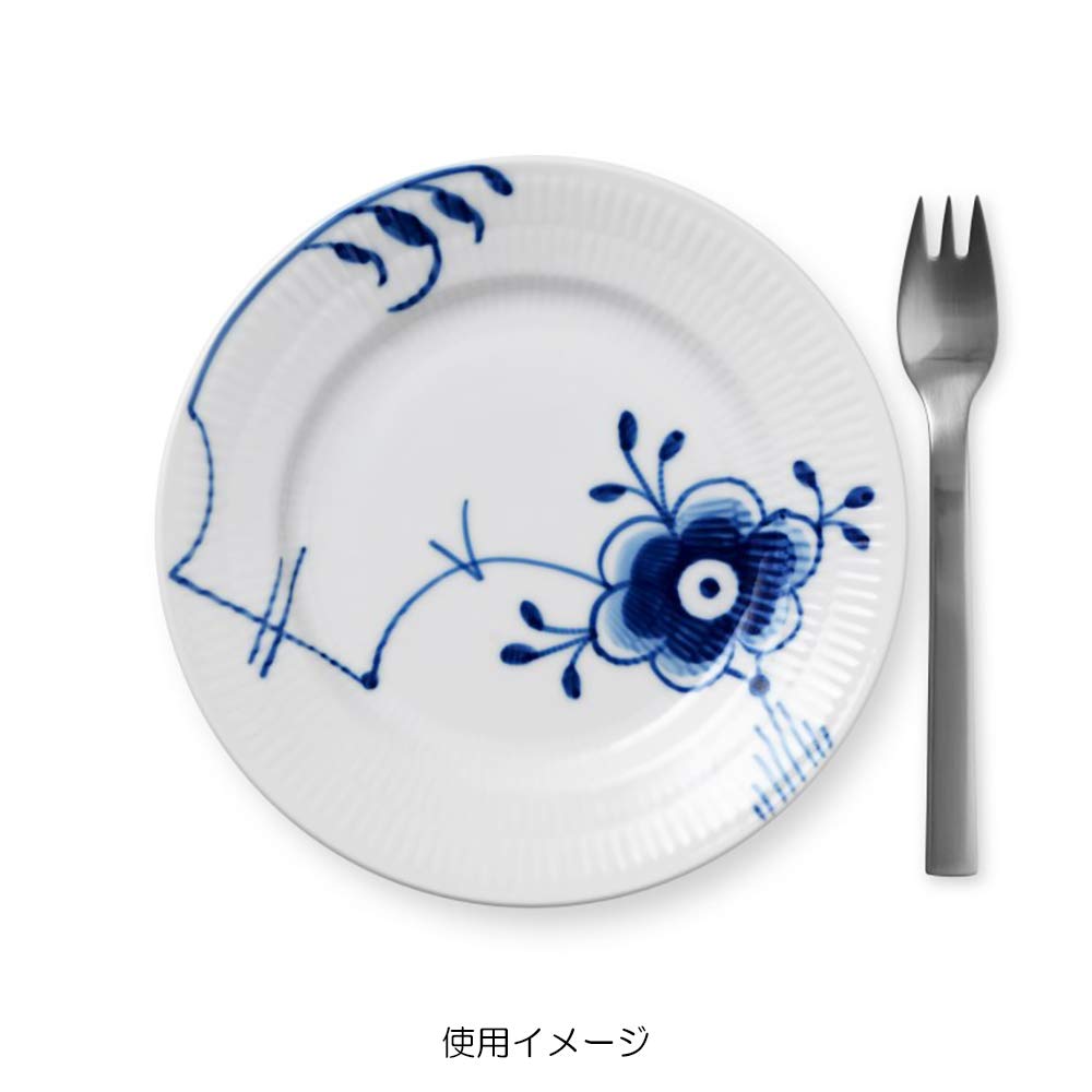 [Authentic Imported Product] Royal Copenhagen Blue Fluted Mega Plate 17cm (No. 6) Gift for Weddings, etc. 1017370