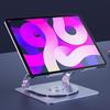 Carbon Steel Laptop Stand Featuring 360°Rotation, Hollows Ventilation, and NonSlip Silicone Base for Stability& Cooling
