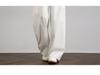 Spring/Summer 2026 Tall Women's White Wide-Leg High-Waisted Casual Suit Pants