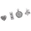 100grams Shabby Chic Steampunk Charms Pendants for Jewelry Craft DIY