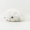 Pearls Stylish Cabbie Hat for Men Hat Furry Vintage Cabbie Caps Unisex Headwear Autumn Winter Hat for Daily Wear