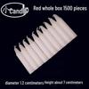 Handon Small White Emergency Candles (1500-count Box)