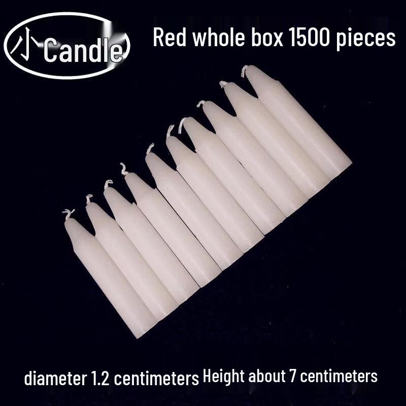 Handon Small White Emergency Candles (1500-count Box)