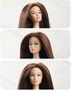 1/6 PP Face Mold Super Model Doll Figures FR Beige Skin Tone Joints Movable Solid Doll 30cm Fashion Face Mold Boys Girls Gifts