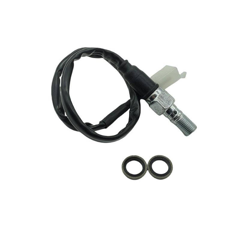 NEW-Universal Motorcycle Hydraulic Brake Pressure Switch Rear Light M10x1.00Mm Hollow Bolt