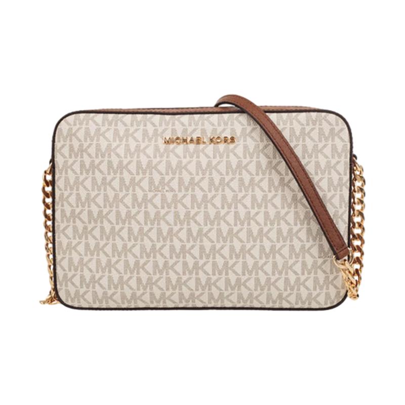 Michael Kors Сумка кроссбоди JET SET ITEM с крупной монограммой Large