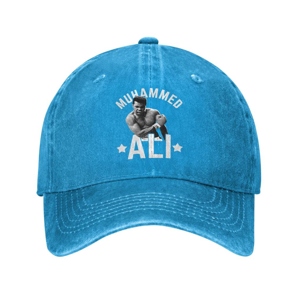 Gewaschene Baseballkappe Muhammad-Ali Sommer Hip Hop Hüte Für Paar Damen y2k Lustige Outdoor Fitnessstudio Sonne Snapback Kappe