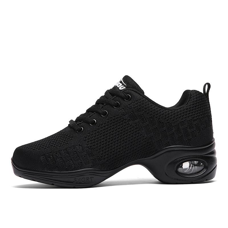 Fashion Sneakers Dance Shoes for Women ing Woven Mesh Comfortable Modern Jazz Dancing Shoes Girls Ladies Outdoor Sports Shoes