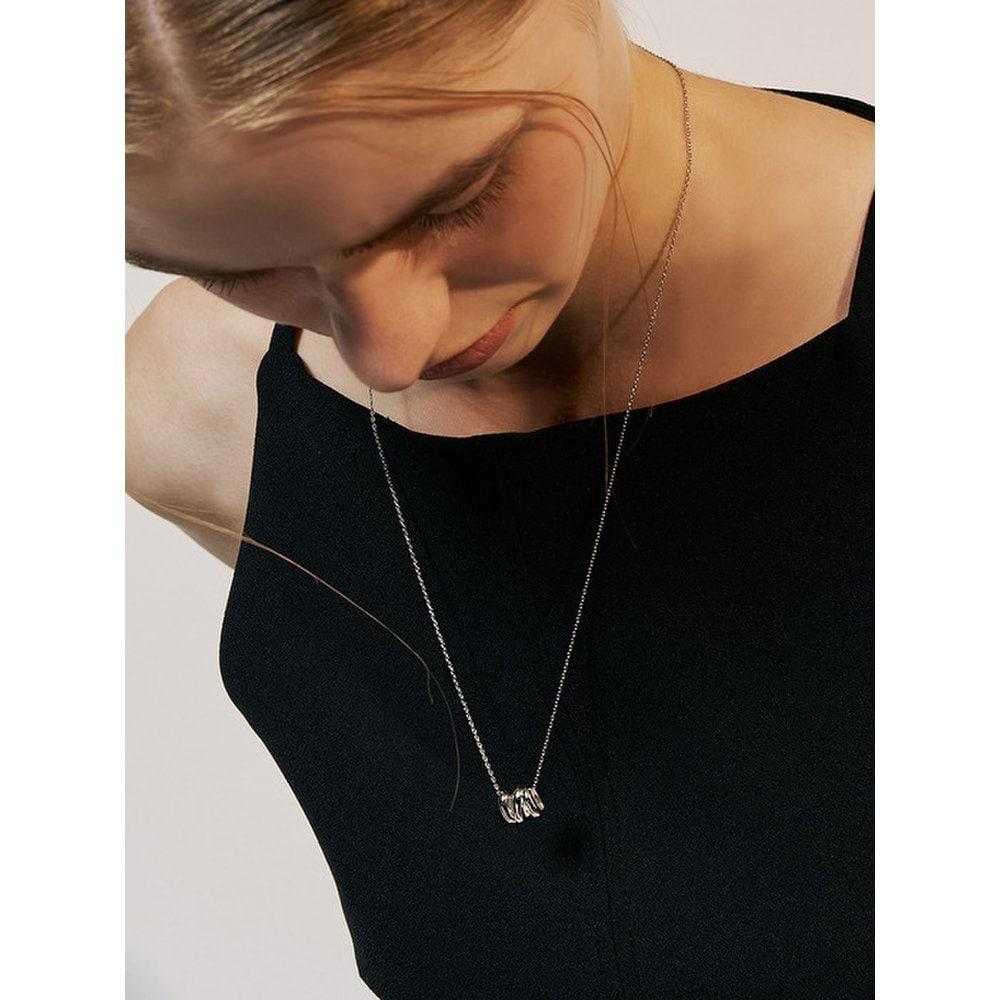 Bold Lilies Pendant Necklace