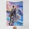 Anime V-Violet Evergarden-n Throw Thick Comfort Flannel Quilt, Multi-scene Use Indoor Outdoor Daily Nap