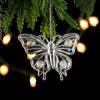 Snowflake Xmas Tree Hanging Ornament Clear Acrylic Christmas Decor  Indoor Room