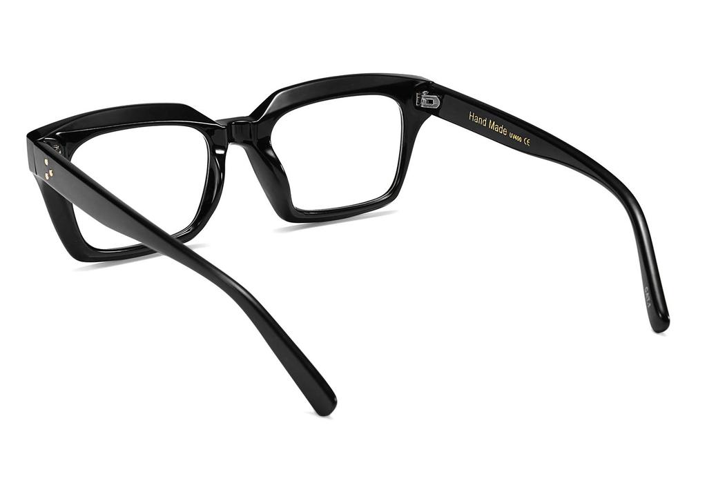 Reading Glasses Blue Light Cut Stylish Popular Retro Square Reading Glasses with Case B2479 [FEISEDY] Women's Men's