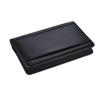 A5 Business Portfolio Zippered Multi-functional Portfolio Folder Memo Note Pad with Business Card Holder Document Case Organizer