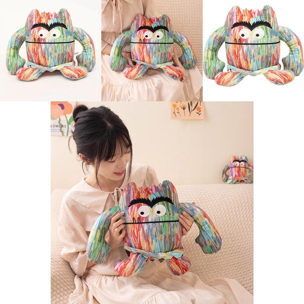 Il Mostro dei Colori Peluche Morbido e Abbracciabile Opzioni da 15cm 25cm 35cm