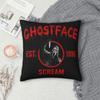 Screams Ghostfaces Horror Movie Printed Pillowcases Cushion Cover Throw Pillow Cover Y2K Bed Decorations Zipper Multi-Size
