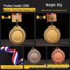 Custom Metal Medals: Basketball, Badminton, Football, Track & Field Trophies and Souvenirs