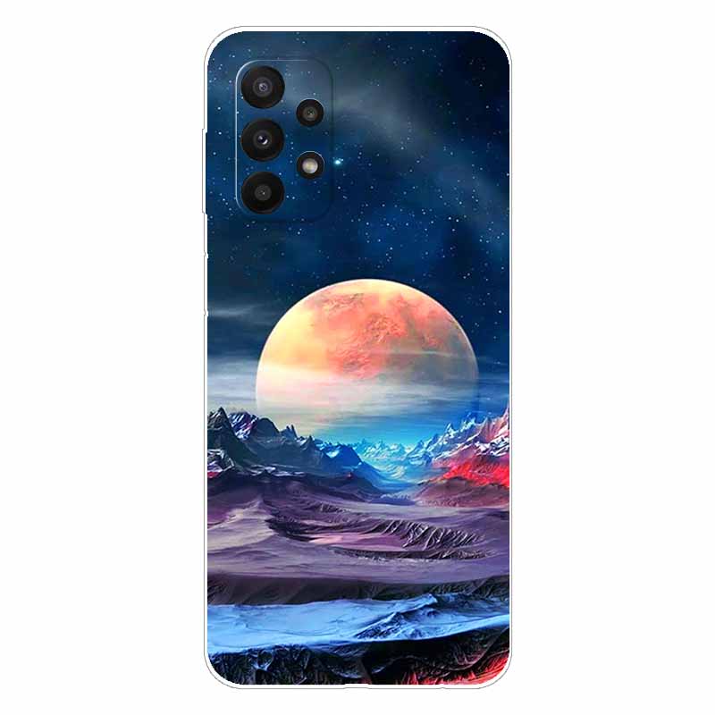 Für Samsung Galaxy A23 5G Hülle Abdeckung Weiche Silikon Rückseite Für Samsung A23 4G 6,6'' Stoßfeste Hülle Abdeckung Fundas A 23 Bemalt