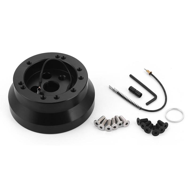 Sports Steering Wheel Hub Adapter Kit | 5 & 6 Bolt Universal Fit for Ididit, Flaming River, For GM, For Chevy