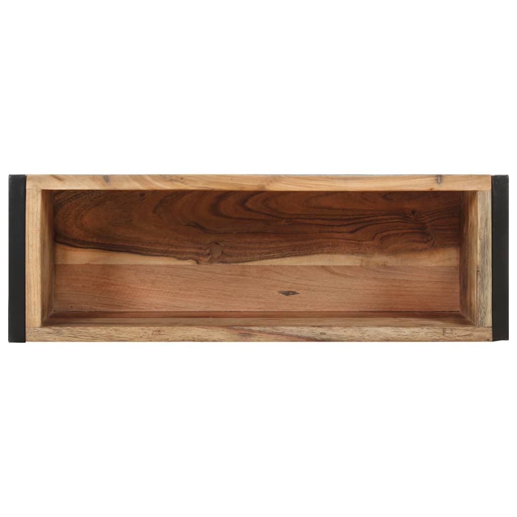 Vidaxl Planter, 60X20X68 Cm, Light Reclaimed Wood