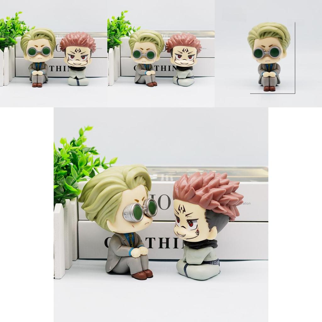 Jujutsu Kaisen Pvc Hand Puppet Nanami Kento And Sukuna Character Figurine For Gift