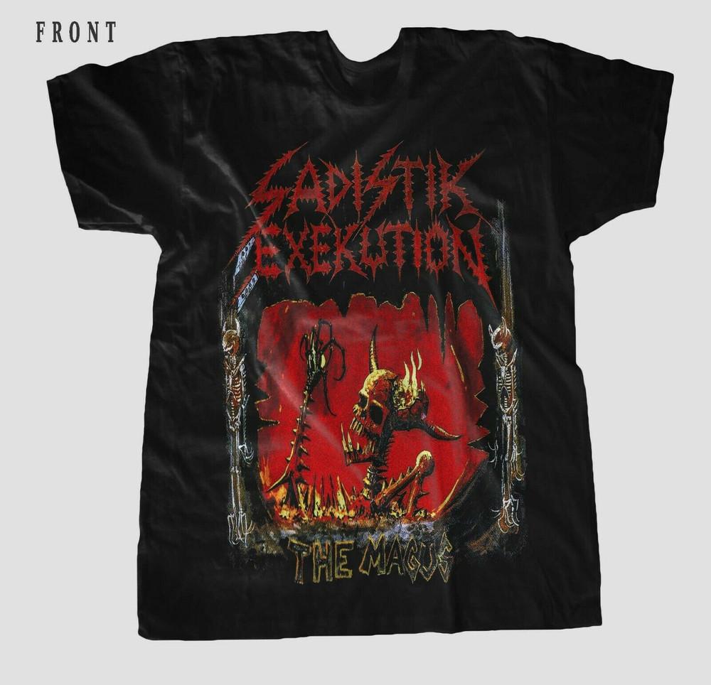 Sadistik Exekution Band The Magus T Shirt Full Size S-5XL Unisex T-Shirt XXXXL