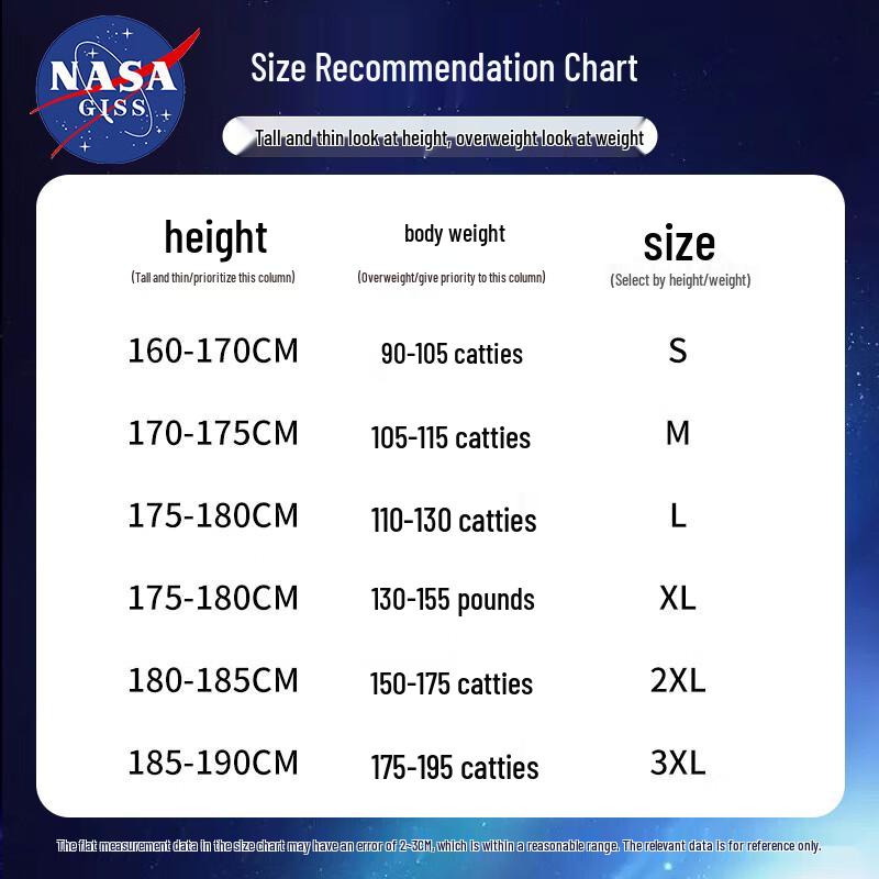 NASA GISS Men's Loose Fit Straight Leg Casual Pants