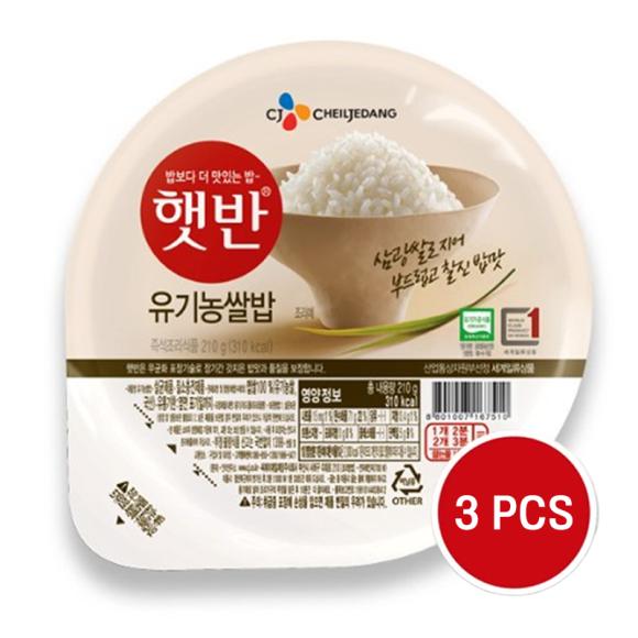 

Рис Hetban швидкого приготування в мікрохвильовій печі CJ - органічний білий рис 210 г (2 варіанти) 3PCS