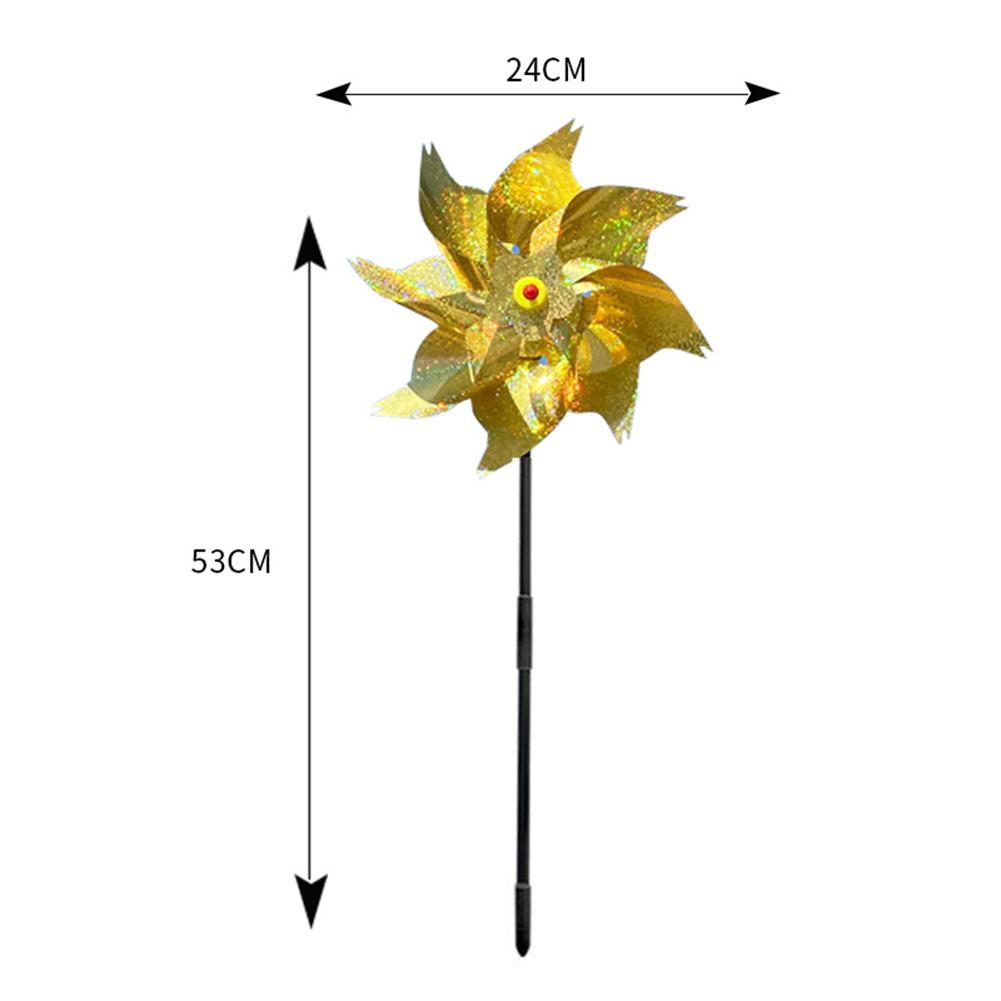 Flower Windmill Wind Spinner Stake Outdoor Decor for Your Patio and Lawn Rotating Sunflower Wind Spinner Stake Garden Decor