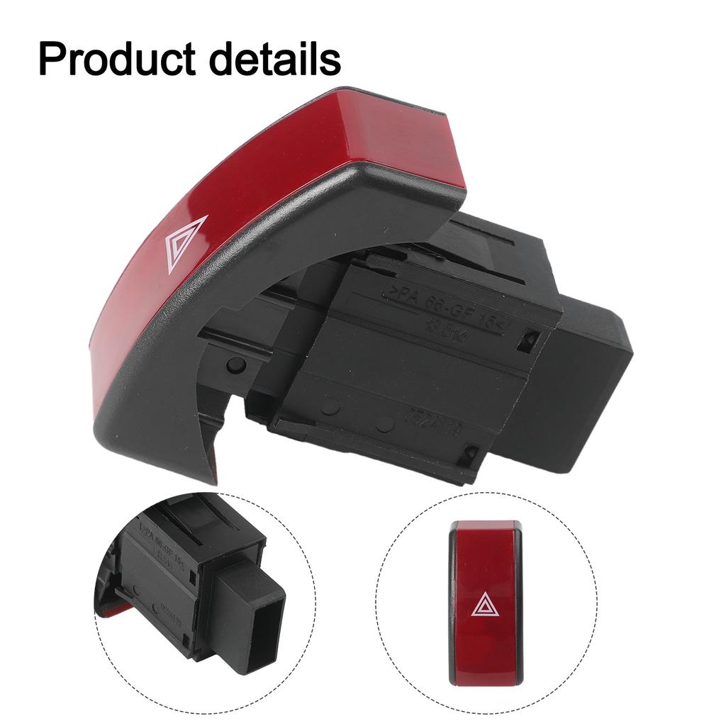 Flashing Light Button Light Switch Compatible For Opel