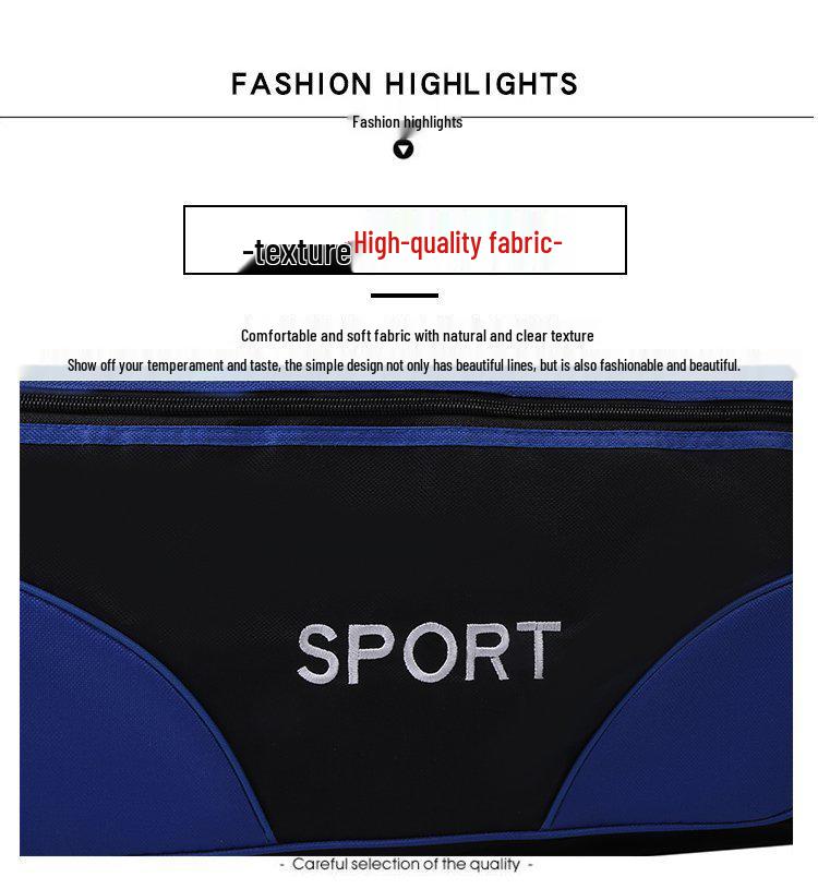 Versatile Large Capacity Foldable Travel Bag - Ideal for Business Trips, Fitness, and Hospital Use