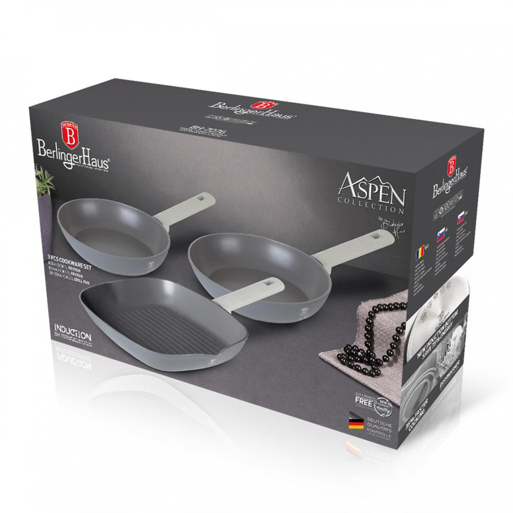 Berlinger Haus Bh-7076 Aspen Titanium Frypan Set