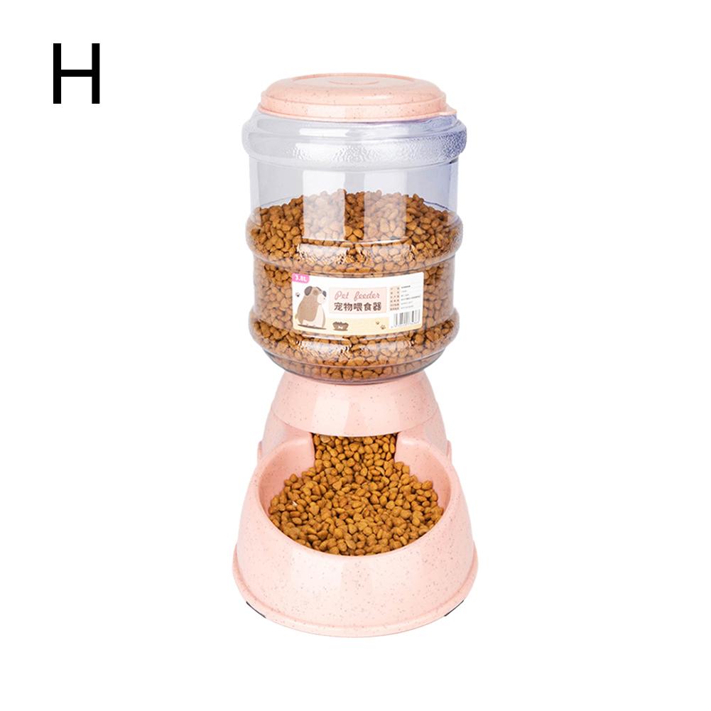 Alimentador Automático para Animais de Estimação de Grande Capacidade 3.8L Para Cães Gatos Dispensador de Água Balde de Armazenamento Combinado de Alimentos Tigela para Gatos