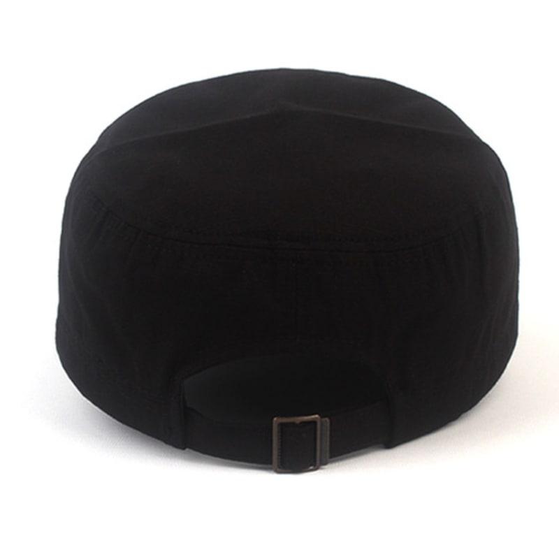 Universal Chemistry Basic Cotton Black Military Cap Marine Cap