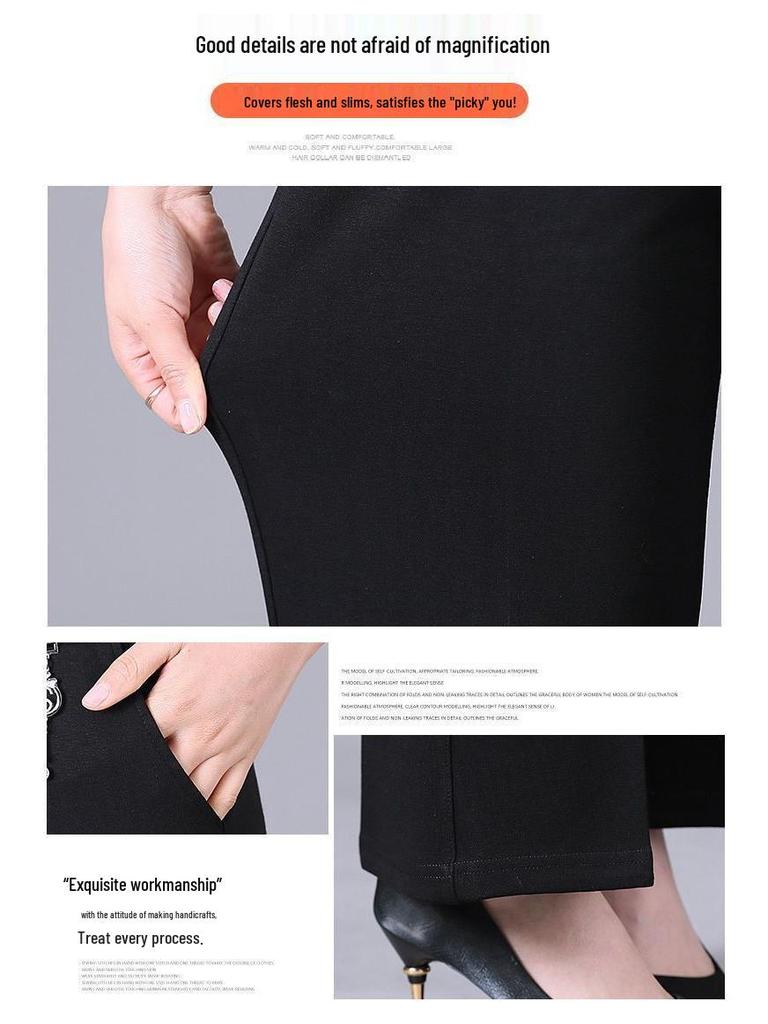 Mamas Sommer-Eis-Seiden-Hose für Damen - Locker, Weiter Beinschnitt - Für mittleres und älteres Alter