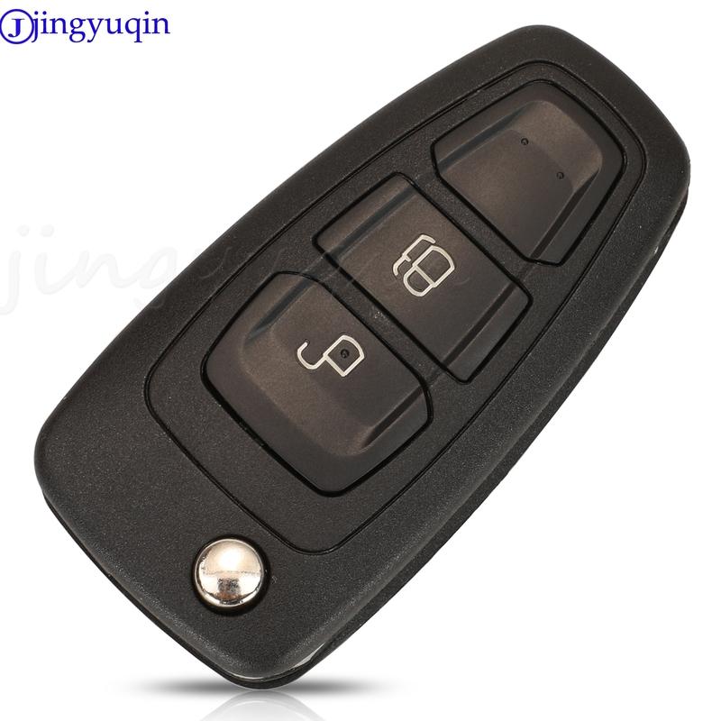 Jingyuqin  For Ford Ranger 2011 2012 2013 2014 2015 Remote Car Key Fob 433mhz Fsk ID60-83Bit 5WK50165 2 Buttons