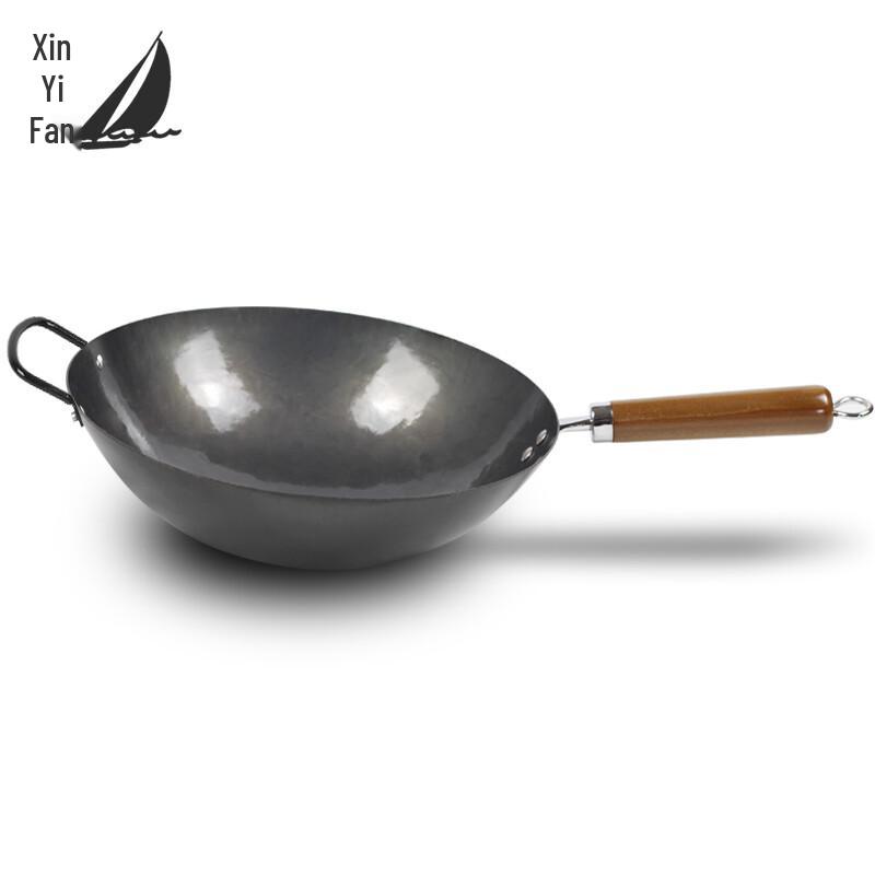 Handmade Wrought Iron Non-stick Wok