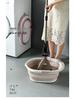 Portable Foldable PVA Mop Bucket for Indoor & Outdoor Use