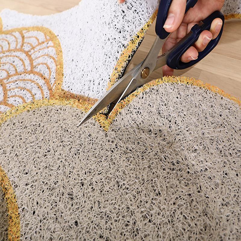 Forest Welcome Mat Entrance Carpet Indoor Outdoor Doormat Low Profile Door Rug Washable Non Slip Rubber Back Low Profile Mat